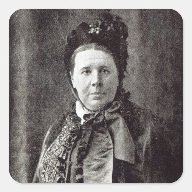 Sticker Carré Emily Faithfull (Devant)