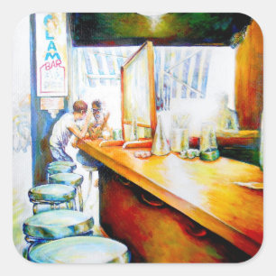 Sticker Carré Émotionnel pour motiver, logique pour justifier