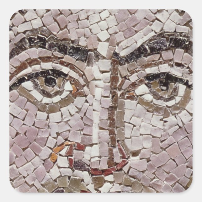 Sticker Carré Empereur Justinien I c.547 (Devant)