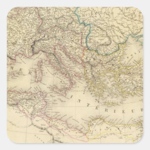 Sticker Carré Empire romain 4