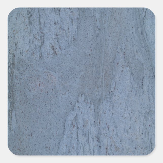 Sticker Carré en marbre bleu (Devant)