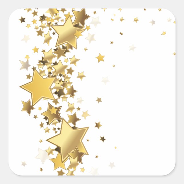 Sticker Carré enchanté (Devant)