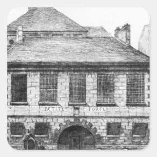 Sticker Carré Entrée de la prison "La Petite Force"