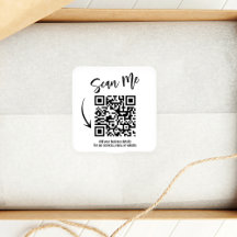 Entreprise QR Code promotionnel Blanc