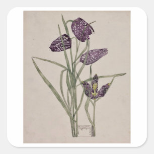 STICKER CARRÉ ENVELOPE SEAL : CHARLES RENNIE MACKINTOSH : 1915