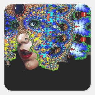 STICKER CARRÉ ÉPHÉMERAL