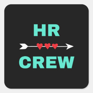 Sticker Carré Équipage RH