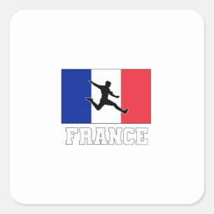 Sticker Carré Équipe de France de football