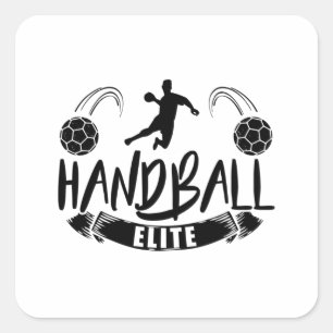 Sticker Carré Équipe de handball masculin  Handballeurs Sport T