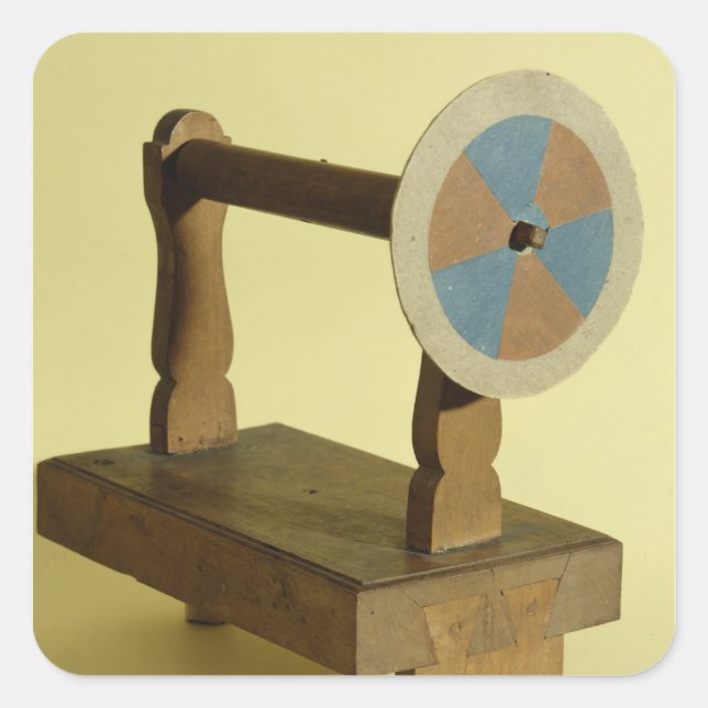 Sticker Carré Équipement pour la théorie des couleurs (Devant)