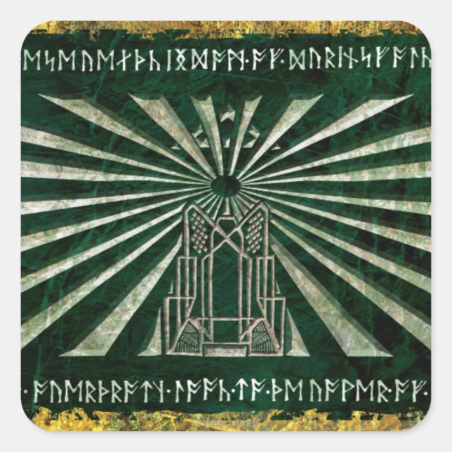 Sticker Carré Erebor Graphic (Devant)