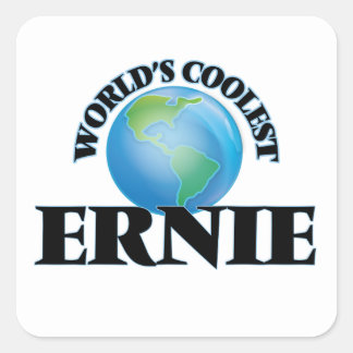 Sticker Carré Ernie la plus froide du monde