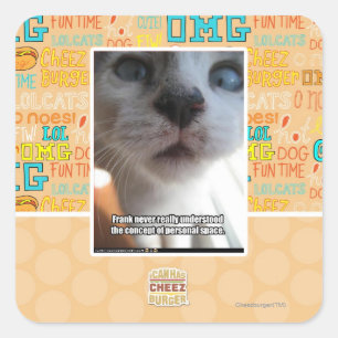 Sticker Carré Espace personnel