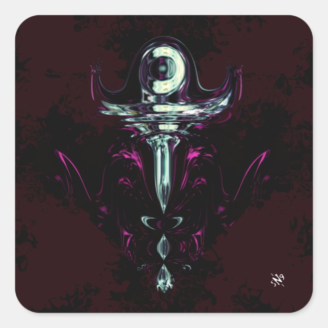 Sticker Carré Espace pion v1 (Devant)