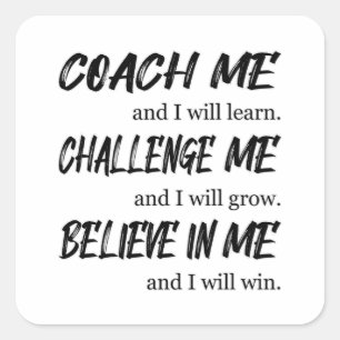 Sticker Carré Esprit de travail d'équipe Travail d'équipe Excell