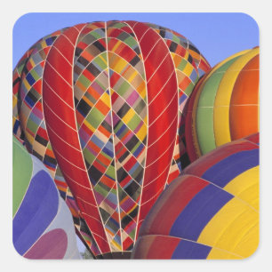 Sticker Carré États-Unis, Arizona, Val Vista. Ballon à air chaud