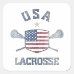 Sticker Carré Etats-Unis-Cru