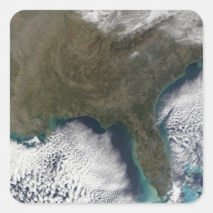 Sticker Carré États-Unis d'Amérique du Sud