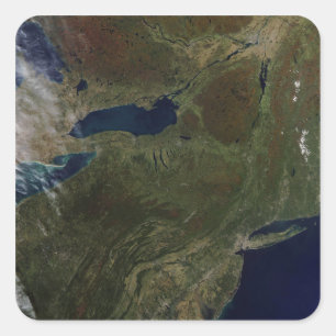 Sticker Carré États-Unis du nord-est