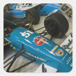 Sticker Carré États-Unis, Indiana, Indianapolis