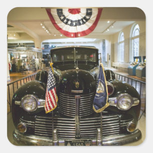 Sticker Carré États-Unis, Michigan, Dearborn : The Henry Ford Mu