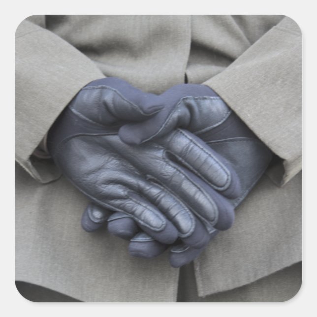 Sticker Carré États-Unis New York (Devant)