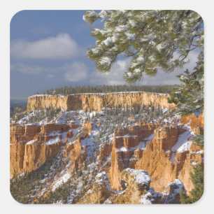 Sticker Carré États-Unis, Utah, Parc national de Bryce Canyon. L