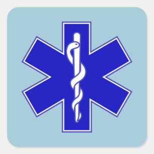 Sticker Carré Étoile de vie