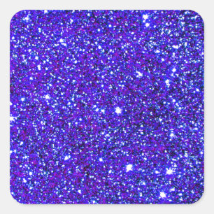Sticker Carré Étoiles Parties scintillant Sparkle Univers Infini
