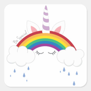 Sticker Carré Être spécial