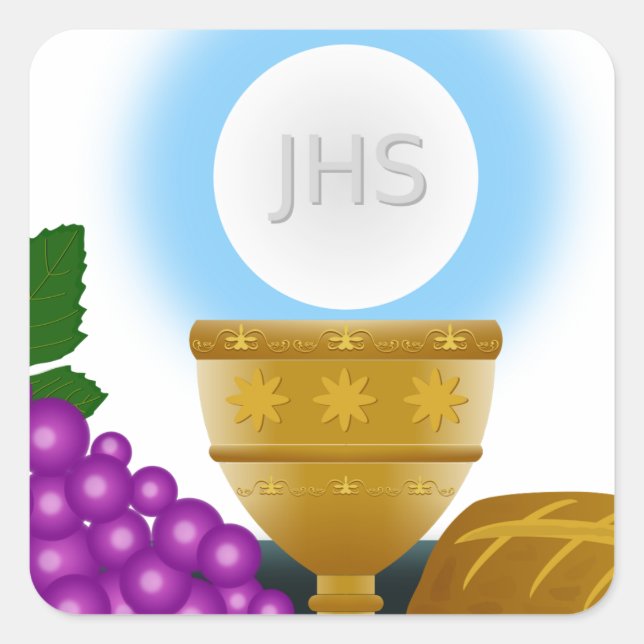 Sticker Carré eucharistique (Devant)