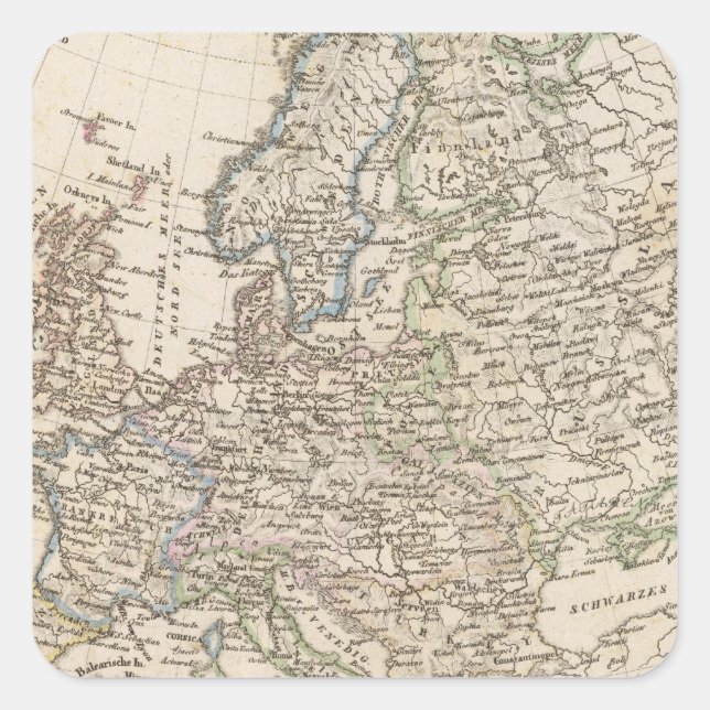 Sticker Carré Europa (Devant)