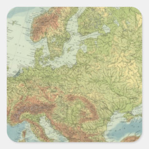 Sticker Carré Europe 18