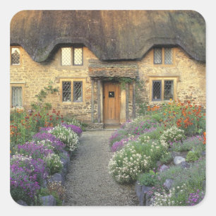 Sticker Carré Europe, Angleterre, Chippenham. Lumière matinale