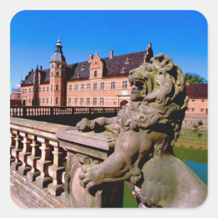 Sticker Carré Europe, Danemark, Copenhague (alias Kobenhaven),