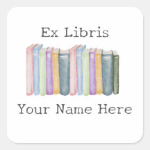 Ex Libris Pastel Boite