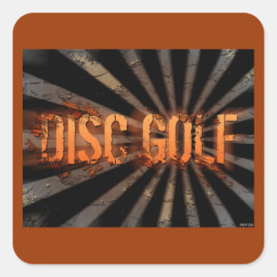 Sticker Carré Explosion de Grunge