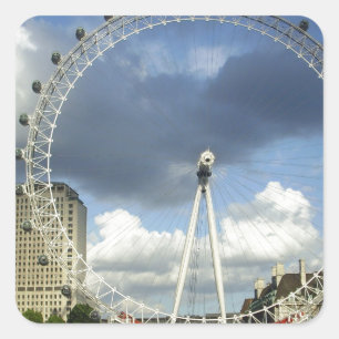 Sticker Carré Eye de Londres
