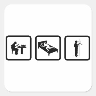 Sticker Carré Fabricant