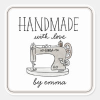 Fabriqué à la main avec l'amour Machine à coudre V