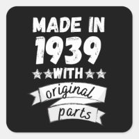 fabriqués en 1939 avec des pièces d'origine,