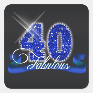 Sticker Carré Fabulous Quarty Sparkle ID191