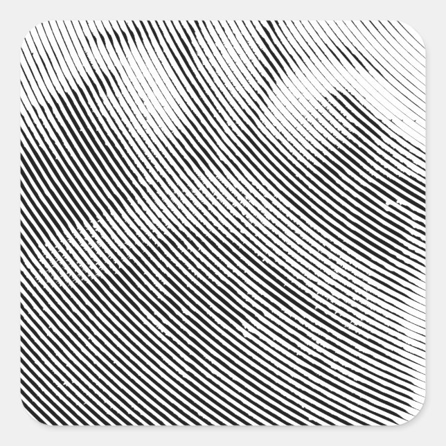 Sticker Carré Face carlin (Devant)