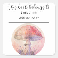 Fairy fly agaric - le livre appartient à