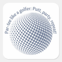 Fais la fête comme un golfeur