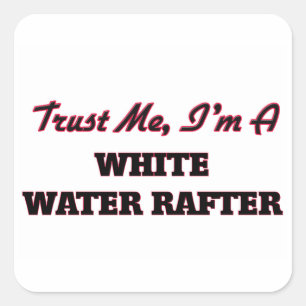 Sticker Carré Faites-moi confiance je suis un comble de l'eau