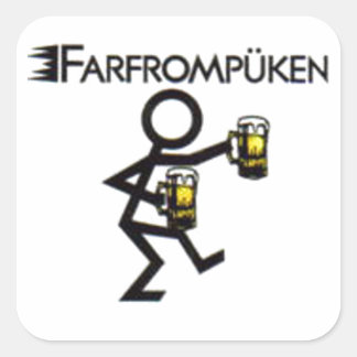 Sticker Carré farfrompüken
