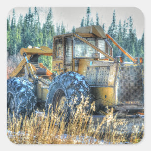 Sticker Carré Farm Machinery