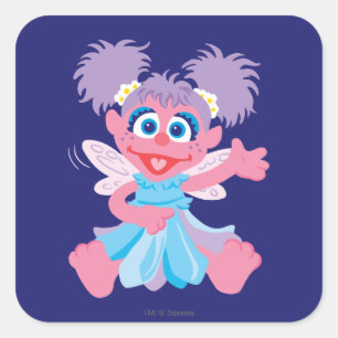 Sticker Carré Fée Abby Cadabby
