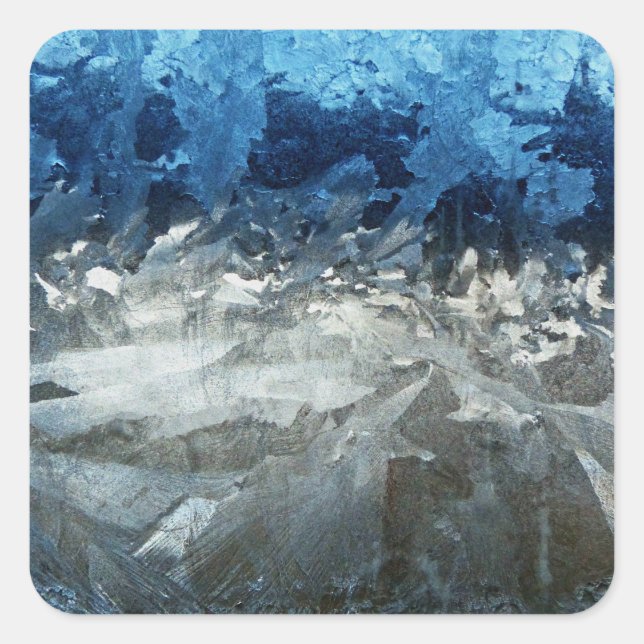 Sticker Carré Fenêtre Icy (Devant)